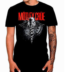 Motley Crue Dr. Feelgood Logo metal rock Official T-shirt L NWT